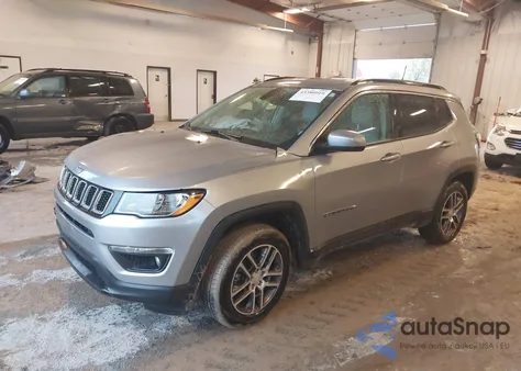 2018 Jeep Compass Latitude 4X4 из США, поврежденный, VIN 3C4NJDBB3JT375975